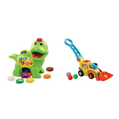 Baby Feed Me Dino | Musical Baby Toy with Numbers, Counting Music & Shapes | Interactive Light U