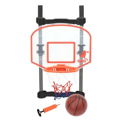 vidaXL Children Basketball Play Set for Door Adjustable Kids Sporting Set