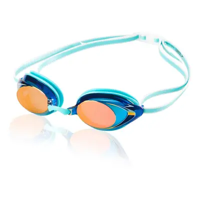 Speedo Womens Swim Goggles Mirrored Vanquisher 2.0 Aqua, One Size