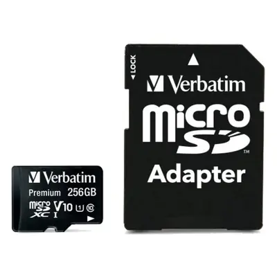 VERBATIM MICRO SDXC PREMIUM 256GB CLASS