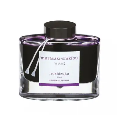 Pilot Iroshizuku Pluma estilogrfica50ml Botella de Tinta murasaki-shikibu Lady murasaki Shikibu 