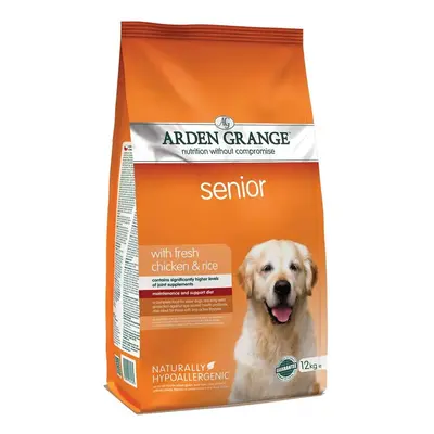 (12 kg) Arden Grange Adult Senior Chicken Dry Dog Food