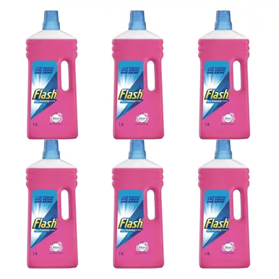 Flash All Purpose Multi Surface & Floor Cleaner Cherry Blossom 1.5L (Pack of 6)