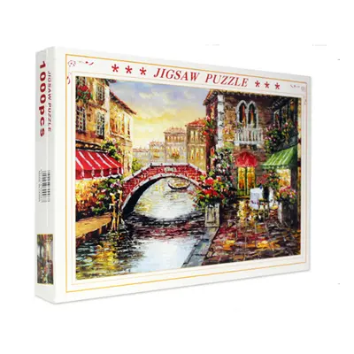 () Pieces Paper Puzzle Landscape Architecture Series Children Adult Educational Leisure Jigsaw T