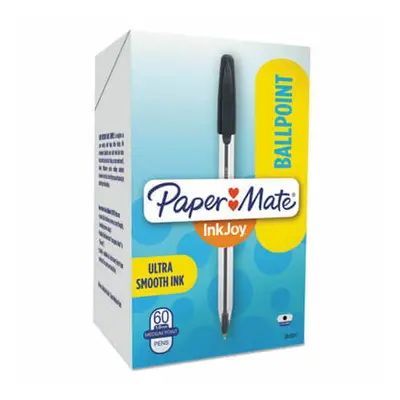 (Black) Papermate Inkjoy Medium Point Pen 1.0mm 60pk