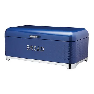 Lovello Textured Bread Bin - Midnight Blue