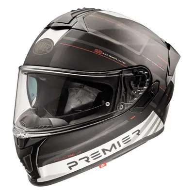 (XL) Premier Evoluzione SP Full Face Helmet Black / White