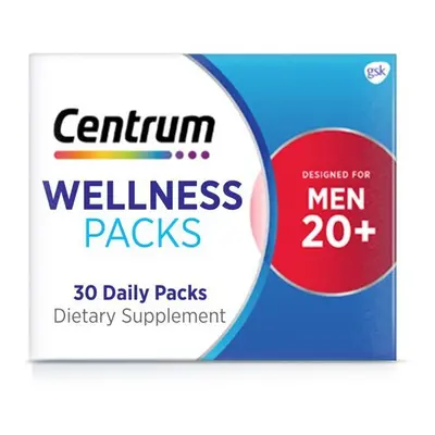 Centrum Wellness Packs Daily Vitamins for Men In Their 20S, With Complete Multivitamin - Packs/1