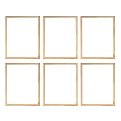 6pcs 40X50 cm Wooden Frame DIY Picture Frames Art Suitable for Home Decor Painting Digital Diamo