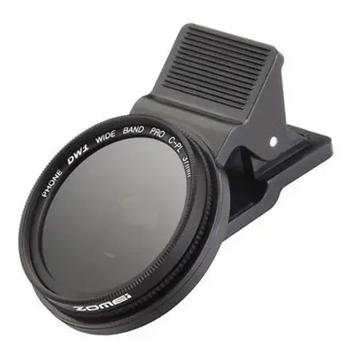 37mm Professional Cell Phone Camera Circular Polarizer Lens CPL for iPhone HTC Xiaomi Samsung Ga