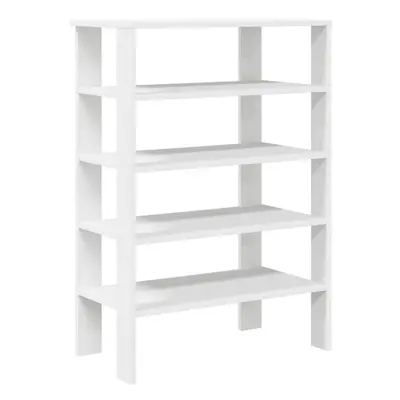 (white, 87.5 cm) vidaXL Shoe Rack Old Wood 61x32x105 cm Engineered Wood shoe storage shoe shelf