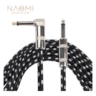 6M Cable Noiseless Winding Cable Electric Guitar Line Bass Line Musical Instrument Cable Line Co