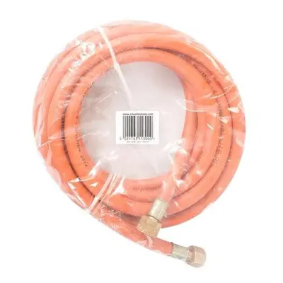 Silverline Gas Hose with Connectors 5m