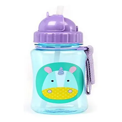 Skip Hop Toddler Sippy Cup with Straw Zoo Straw Bottle Unicorn