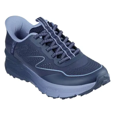 (Blue, (Adults')) Skechers Switch Back Mist Textile Women's Navy Hiking Boots