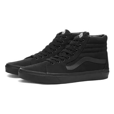 (US 6) Vans SK8 Hi High Top Sneakers Runners Shoes Skate - Black/Black