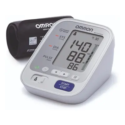 Omron M3 Comfort Blood Pressure Monitor | Accurate, Easy-to-Use, Comfortable Cuff, One-Touch Mea