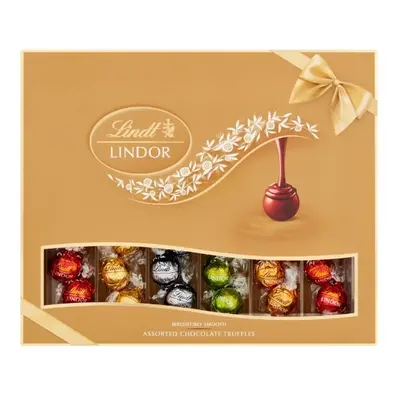 (Pack Of 4) Lindt Lindor Assorted Chocolate Truffles 525G