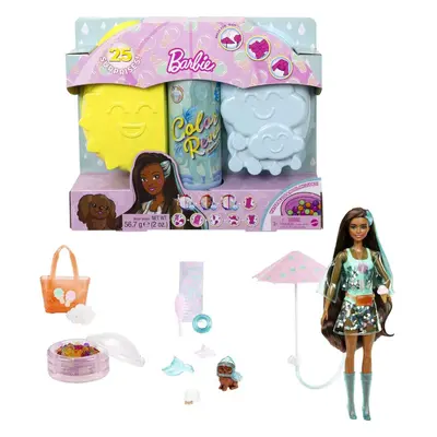 Barbie color Reveal Doll with Surprises, color change and Accessories, Ice cream Series, styles 