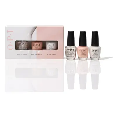 Nail Lacquer French Manicure Kit Gift Set - Including Start To Finish, a 3-in-1 Base Coat, Top C