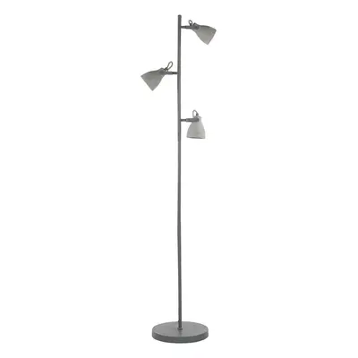 Floor Lamp MISTAGO Adjustable Concrete Grey