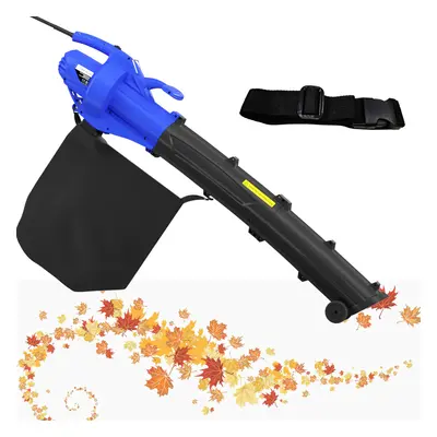 Leaf Blower Garden Vacuum Shredder, 3500W Garden Vacuum & Mulcher - 30L Collection Bag, 10:1 Shr