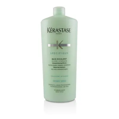 Kerastase Specifique Bain Divalent Balancing Shampoo (Oily Roots, Sensitised Lengths) 1000ml/34o