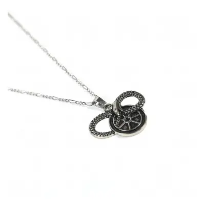 The Wheel of Time Vintage Necklace High Zinc Alloy Pendant Jewelry