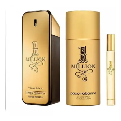 Paco Rabanne Million 200ml EDT Spray + 10ml EDT Travel Spray