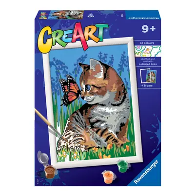 Ravensburger CreArt Kitten And Butterfly Painting Kit