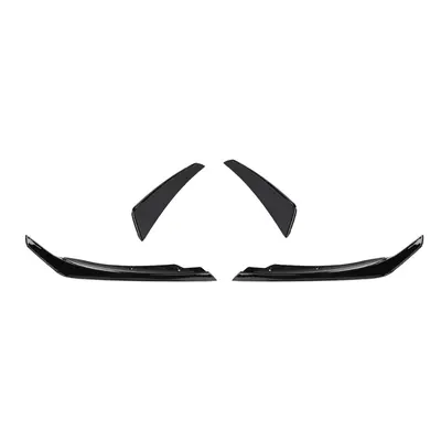 4PCS Front Bumper Splitter Spoiler for a Class W176