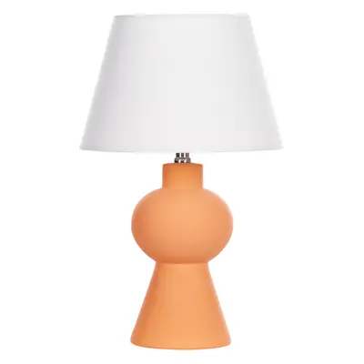 Table Lamp FABILOS Ceramic Orange