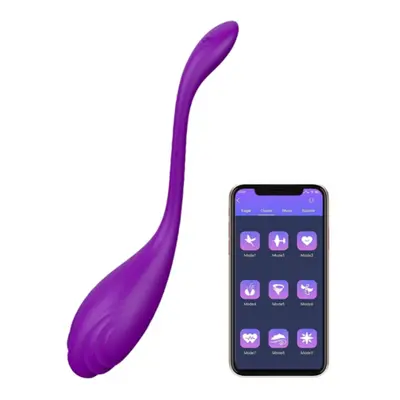 Chronus Remote Control APP Control Love Egg Vibrator, USB Charging, Wearable Vibrator Massager