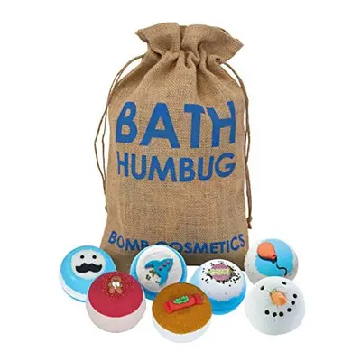 Handmade Hessian Sack Blaster Gift for Him, Bath Humbug, Spicy, Count