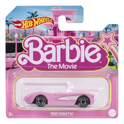 Hot Wheels Barbie Corvette Barbie The Movie Pink