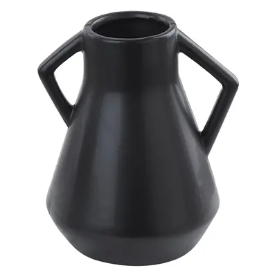 Flower Vase FERMI Ceramic cm Black