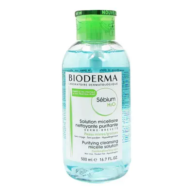 Bioderma Sebium H2O Purifying Cleansing Micelle Solution 500ml Pump