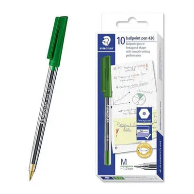 Staedtler Stick Medium Ballpoint Pen (Box of 10)