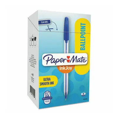 (Blue) Papermate Inkjoy Medium Point Pen 1.0mm 60pk