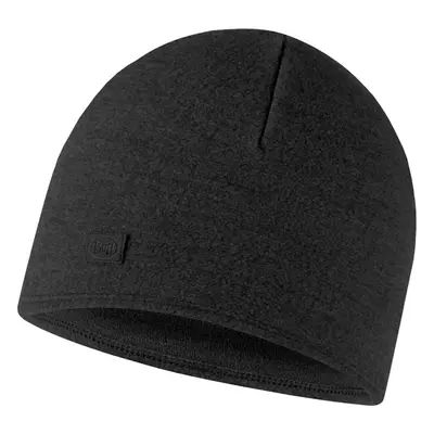 (One Size, Black) Buff Adults Merino Fleece Thermal Soft Fleece Beanie Hat