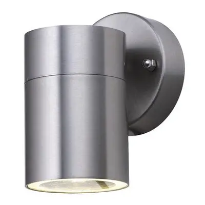 Outdoor Satin Silver Light Tube Wall Bracket IP44 Rated