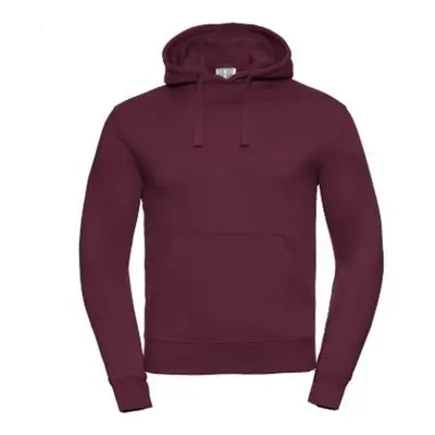 (3XL, Burgundy) Russell Mens Authentic Hooded Sweatshirt / Hoodie