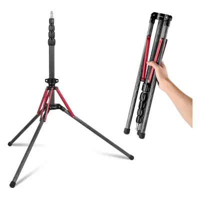 NEEWER ST210R Carbon Fiber Light Stand with 180?? Reversible Legs