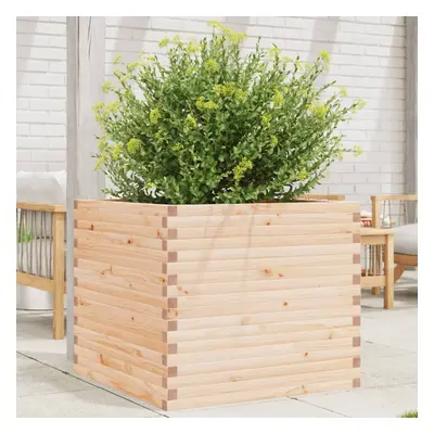 vidaXL Garden Planter Outdoor Flower Pot Patio Planter Pot Solid Wood Pine