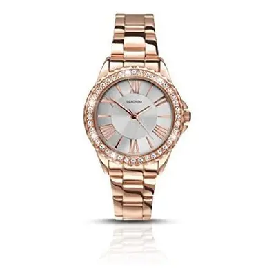 SEKONDA Womens Analogue Classic Quartz Watch with Stainless Steel Strap 2358.27