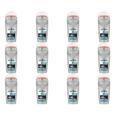 Loreal Men Expert Antiperspirant Roll On Fresh Extreme 50ml (Pack of 12)