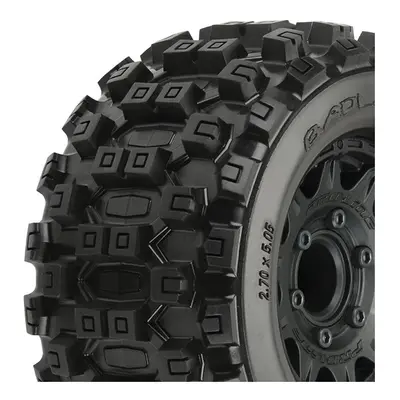 Proline Badlands Mx28 2.8" All Terrain Tyres Blk Raid Wheel 6X30 PL10125-10