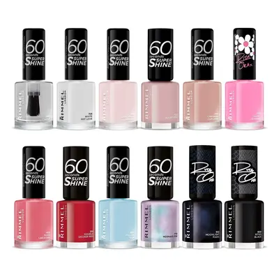 Rimmel London Seconds Super Shine Nail: Nail Polish Set