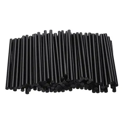 100Pcs 7mm x 150mm Black Hot Melt Gule Sticks DIY Craft Model Repair Adhesive