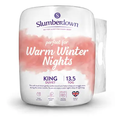 (13.5, King) Slumberdown Warm Winter Nights Duvet UK Made